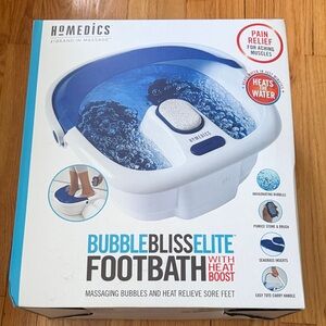 Homedics BubbleBliss Elite Footbath
